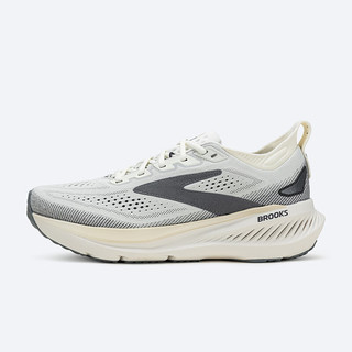 BROOKS Glycerin甘油23 缓震 椰奶色/浅沙黄/灰色 40 跑鞋