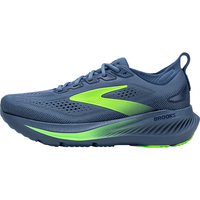 BROOKS Glycerin甘油23 跑鞋男子缓震专业跑步鞋运动鞋 月光灰/蓝色/壁虎绿 42.5
