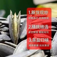 憨豆熊茶盐味美人甲南瓜子400g罐裝新货炒货坚果休闲零食年货