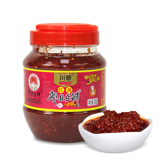 川骄 郫县红油豆瓣酱500g