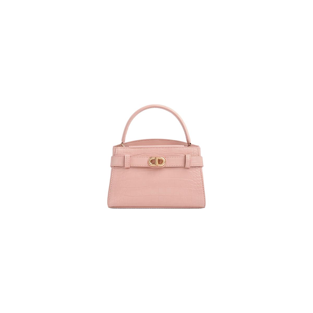 【鳄鱼纹】粉红色Pink