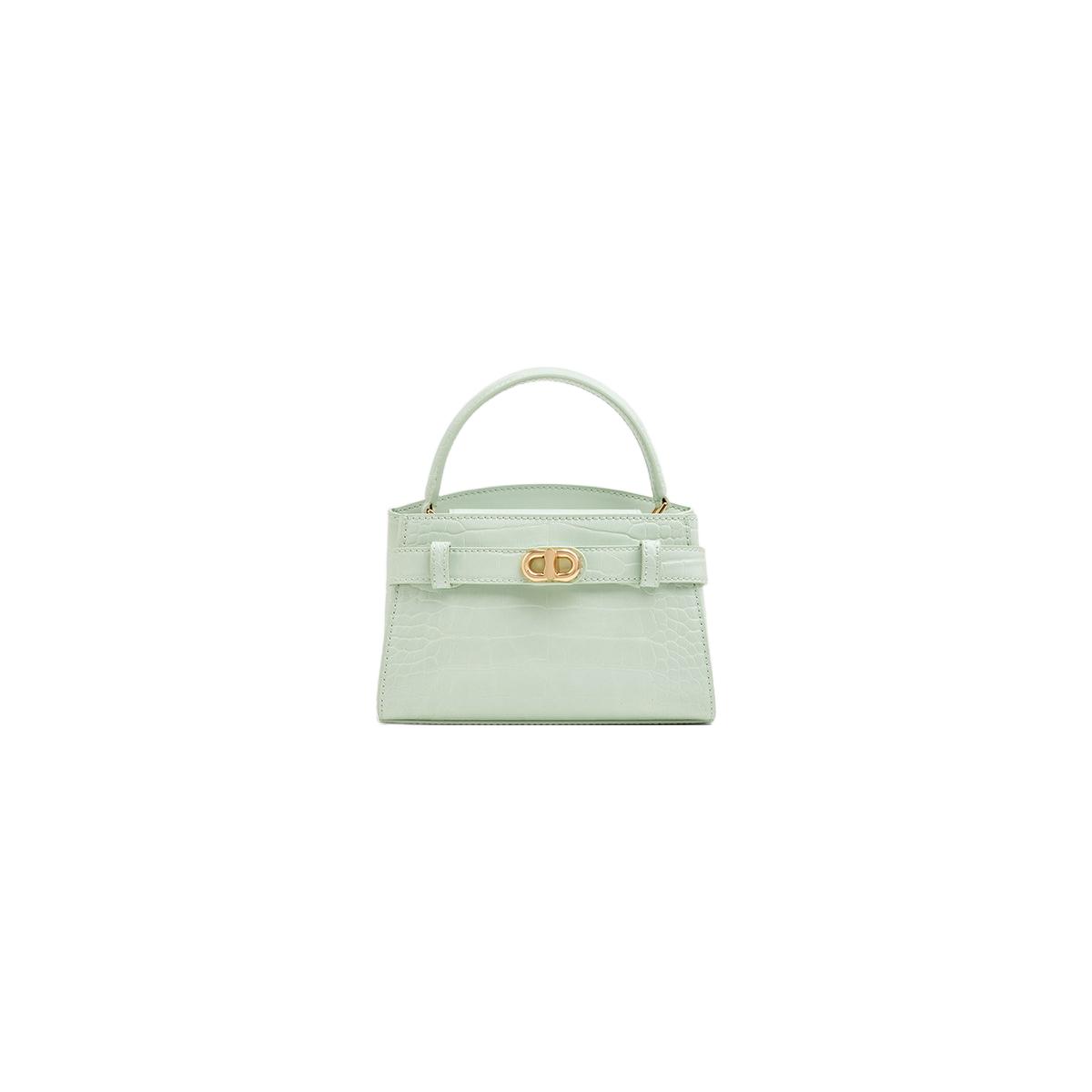【新色】【鳄鱼纹】Mint Green薄荷绿色