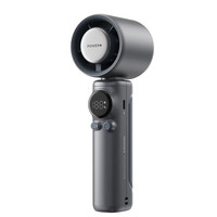 巨风户外手持半导体高速静音冷风扇 超导制冷|智能数显【灰色】