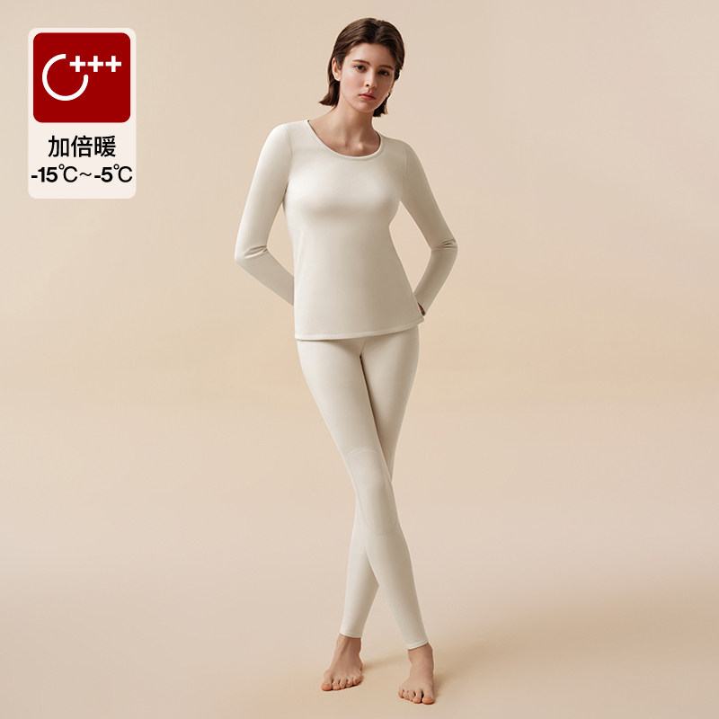 女【柔暖加绒加厚】燕麦奶