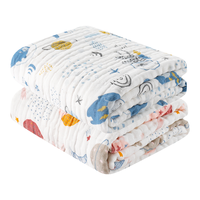 好孩子 婴儿浴巾纯棉六层纱布浴巾新生婴儿洗澡大毛巾儿童浴巾6层纱布被