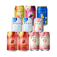 三得利和乐怡气泡酒低度微酒感果酒女士预调鸡尾酒350mL10罐