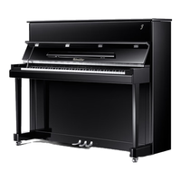 珠江钢琴德国工艺立式钢琴专业演奏123里特米勒钢琴J3S 123cm 88键 黑色 J3S