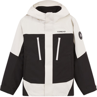 探路者（TOREAD） 儿童三合一冲锋衣男女中大童装秋冬季款保暖外套 极地白 170