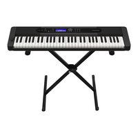 卡西欧（CASIO）智能电子琴CT-S系列便携式61键儿童成人初学入门演奏专业电子乐器 CT-S200红色单机 CT-S410黑色+便携琴包+学琴礼包