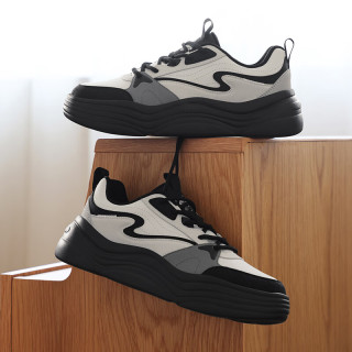 鸿星尔克 悠游 新款板鞋舒适厚底百搭休闲运动鞋