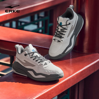 鸿星尔克 年货节！唐宫夜苑 高帮透气百搭休闲鞋（可凑单）