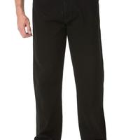 Wrangler 男士 Fr 宽松牛仔裤 Overdyed Black 46W x 28L