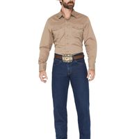 Wrangler 男士 Fr 宽松牛仔裤 复古靛蓝色 33 x 30