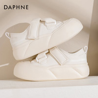 DAPHNE/达芙妮 厚底增高 女士板鞋 魔术贴