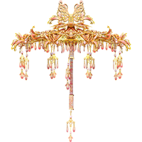 拼酷花间伞 3d立体金属拼图手工diy制作模型玩具 扶摇+轻便工具