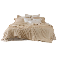 罗莱生活 LUOLAI 家纺 蚕丝被子100% 60支全棉A类【可水洗】桑蚕丝子母被 约11.6斤 【子母被】60支全棉桑蚕丝-金色 220cm*250cm