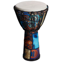 前谷 非洲鼓大8羊皮鼓面儿童成人练习表演轻质鼓打击乐器