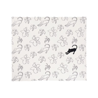 野兽派家居(tbh)黑豹法兰绒毯客厅沙发毯子办公室午睡毯便携毛毯亲肤绒毯空调毯