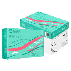 亚太森博 派部落A3打印纸 70g500张*5包 双面绘图复印纸 高性价比 整箱2500张【专业造纸厂