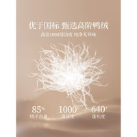 茵曼（INMAN）2025冬季女装三防保暖90鸭绒连帽泡芙轻短羽绒服面包服外套 冰蓝（短款） M 163-167cm/111-120斤