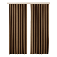 金蝉窗帘遮光卧室客厅阳台抗菌窗帘轨道挂钩窗帘布 摩卡慕斯 150*200 宽150*200高 挂钩一片