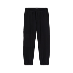 H&M 男装休闲裤秋冬柔软舒适宽松简约运动裤抽绳慢跑束脚长裤1012056 黑色 M 175/88