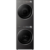 美的 纯平自由嵌系列 MG12L1PRO+MH12L1PRO 热泵洗烘套装