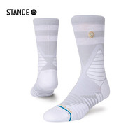 STANCE实战篮球袜557透气吸汗抗菌防臭缓震袜子个性户外袜子 云母银 S(35-37)