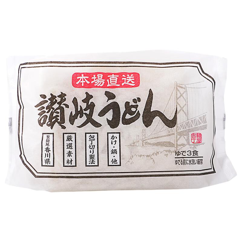  赞岐 劲道光滑 赞岐粗乌冬面