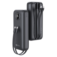 京选京东自有品牌 iPhone17Pro Max磁吸手机壳保护套+自带线充电宝20000毫安30W移动电源黑色 iPhone 17Pro Max