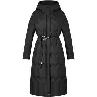 波司登 秋季经典商务羽绒服女款90鹅绒时尚轻商务保暖长外套B40134172