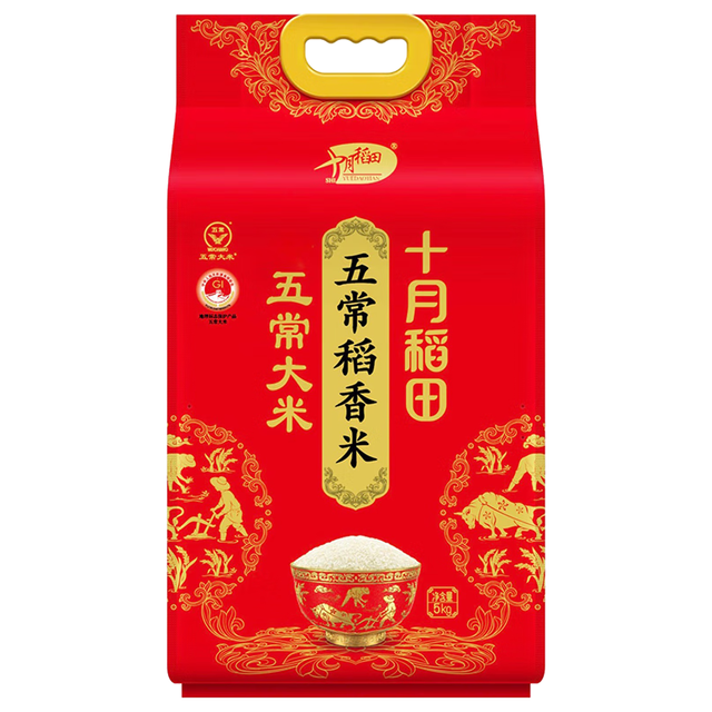 十月稻田 五常稻香米 大米5kg