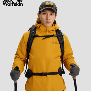 今日必买：Jack Wolfskin JOYFUL 男款三合一冲锋衣 抓绒内胆 A65467