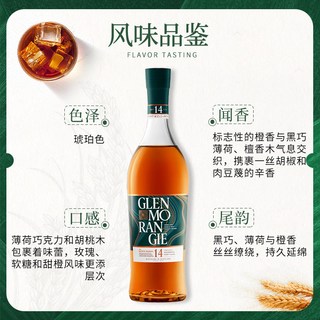  GLENMORANGIE/格兰杰 雪莉/波特/苏玳桶 单一麦芽威士忌