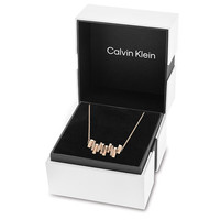 Calvin KleinCK 小冰晶款玫瑰金女士项链35000230