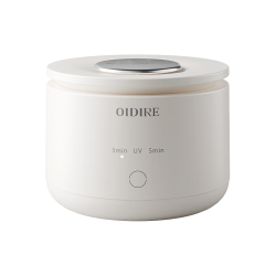 OIDIRE 牙套清洗机 超声波清洗机假牙清洁器假牙清洁片泡腾片正畸透明保持器清洗盒首饰清洗机超声波