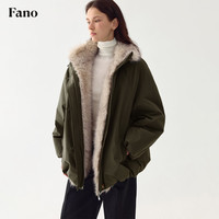 fano studios 范洛Fano 杜邦三防面料90白鸭绒保暖羽绒服女