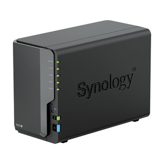  Synology/群晖 四核心 NAS网络存储服务器+希捷酷狼硬盘6T  2*6T 2GB