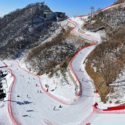 国家高山滑雪中心-平日全天大众体验区上段+回村雪道下段雪票+A索+魔毯