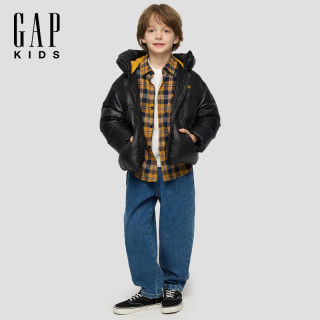  Gap/盖璞 宽松 儿童羽绒服  140 cm(10-11岁) 亚洲尺码 黑色
