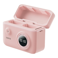 绿巨能（llano）快充盒CS2适用佳能70D相机LP-E6NH电池充电器5d4/60d/5d3/6d2/80d/6d/R62/90D单反微单电池充电仓