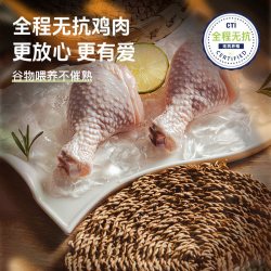 大江 全程无抗 琵琶腿鸡腿450g*4包