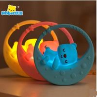 ubbie 小月亮安抚摇铃婴儿胎教音乐亲子早教宝宝哄睡益智玩具故事机