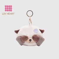 LIV HEART LIVHEART 水族馆的伙伴们 海獭毛绒挂偶可爱包包挂件挂饰收纳包女