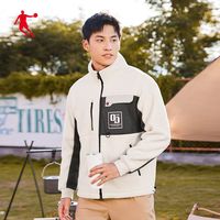 QIAODAN/乔丹 加厚羊羔绒 男士夹克外套