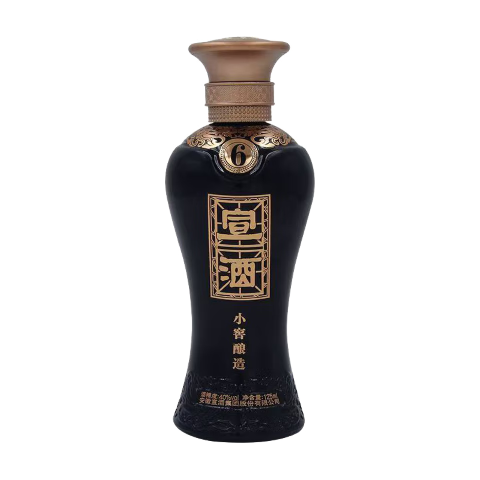宣酒 宣6 浓香型白酒 40度 125ml 单瓶装