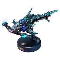 若态 若客锤头鲨 机械玩具拼装模型摆件diy手工积木拼图