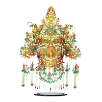 拼酷金翅鸟冠3d金属立体拼图成人手工diy拼装模型国潮玩具生日礼物 金翅鸟冠