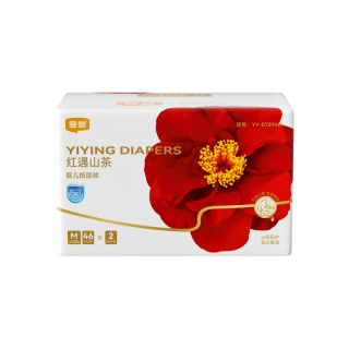 宜婴 红花山茶裤 M92片 弱酸纸尿裤