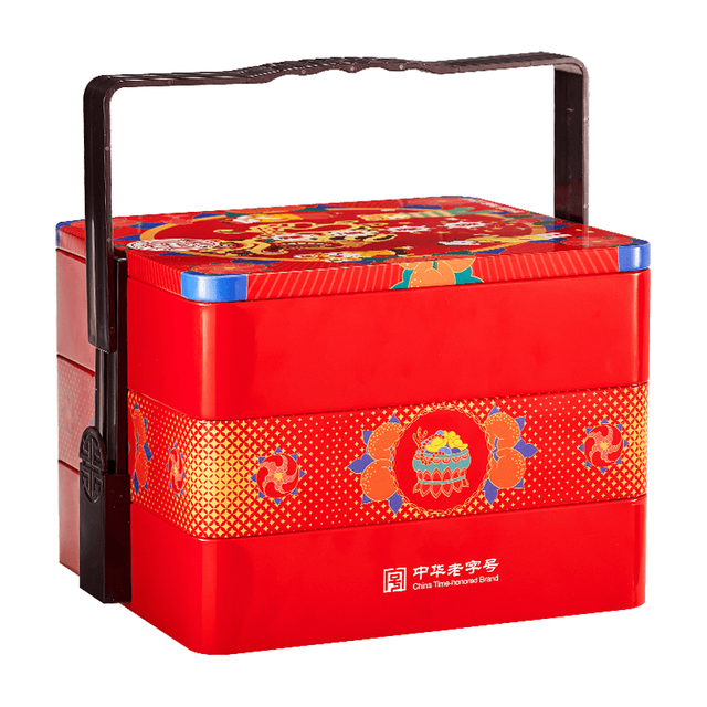 PLUS会员、今日必买：稻香村 福运满堂 糕点礼盒装 1.05kg